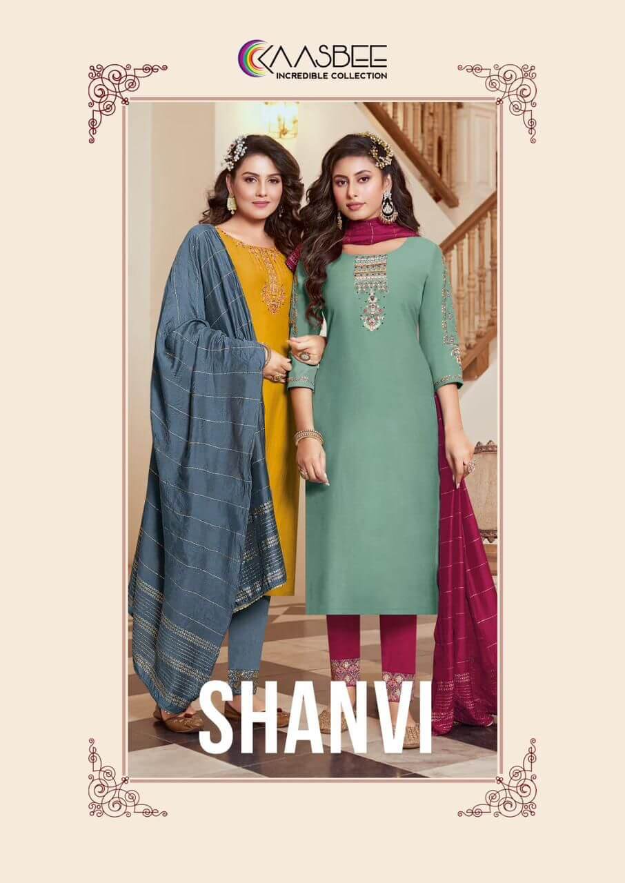 Kaasbee Saanvi vol 1 Embroidery Salwar Kameez collection 8