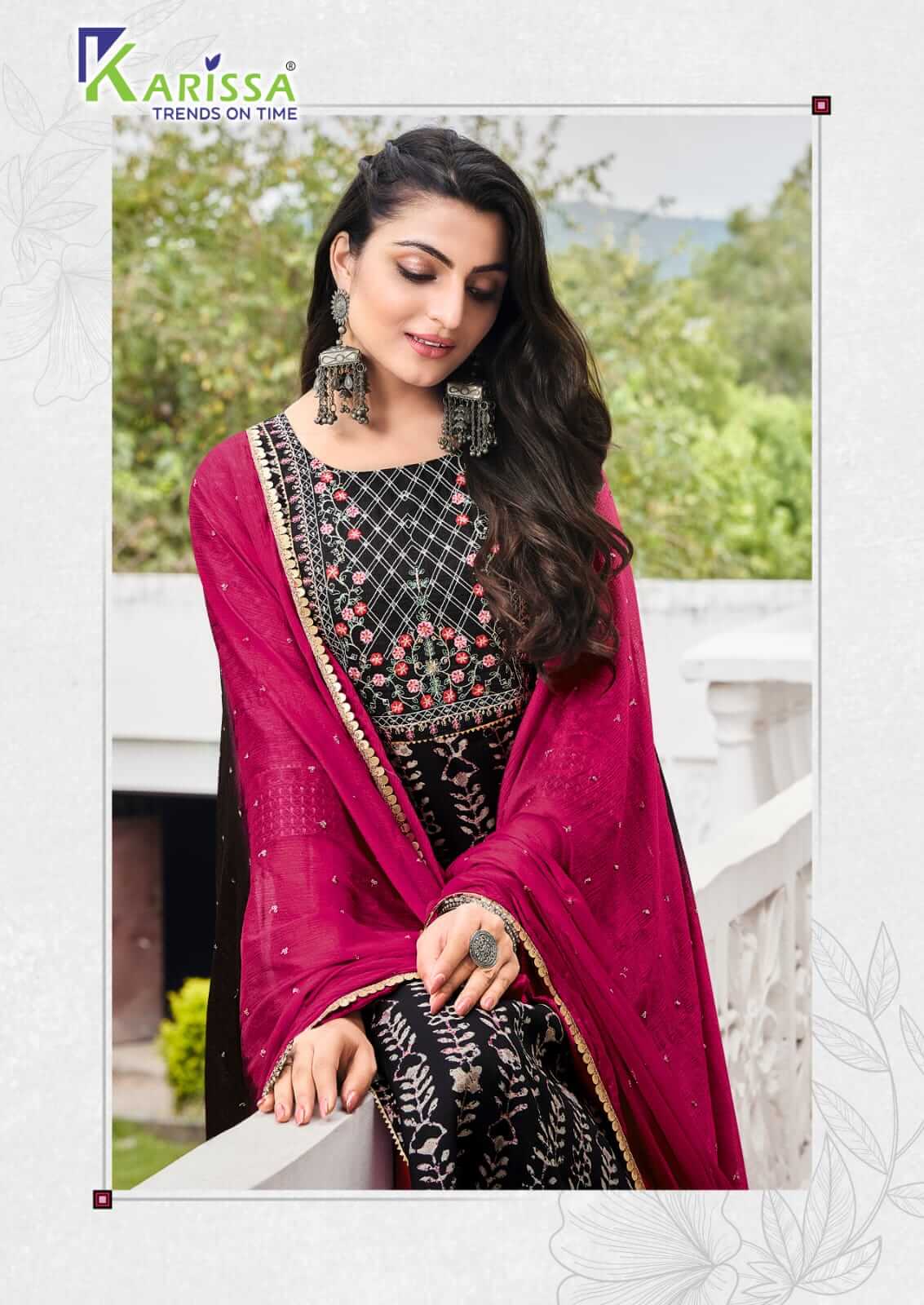 Karissa Siya vol 3 Printed Salwar Kameez Catalog collection 10