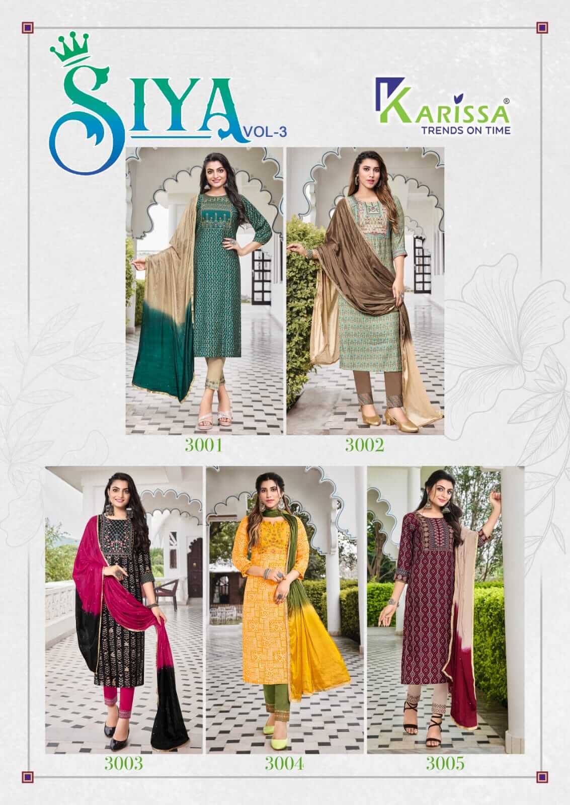 Karissa Siya vol 3 Printed Salwar Kameez Catalog collection 2