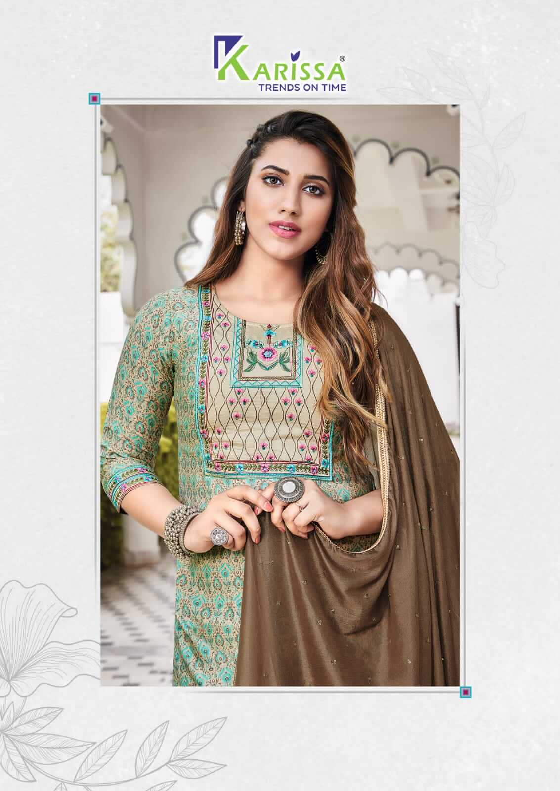 Karissa Siya vol 3 Printed Salwar Kameez Catalog collection 9