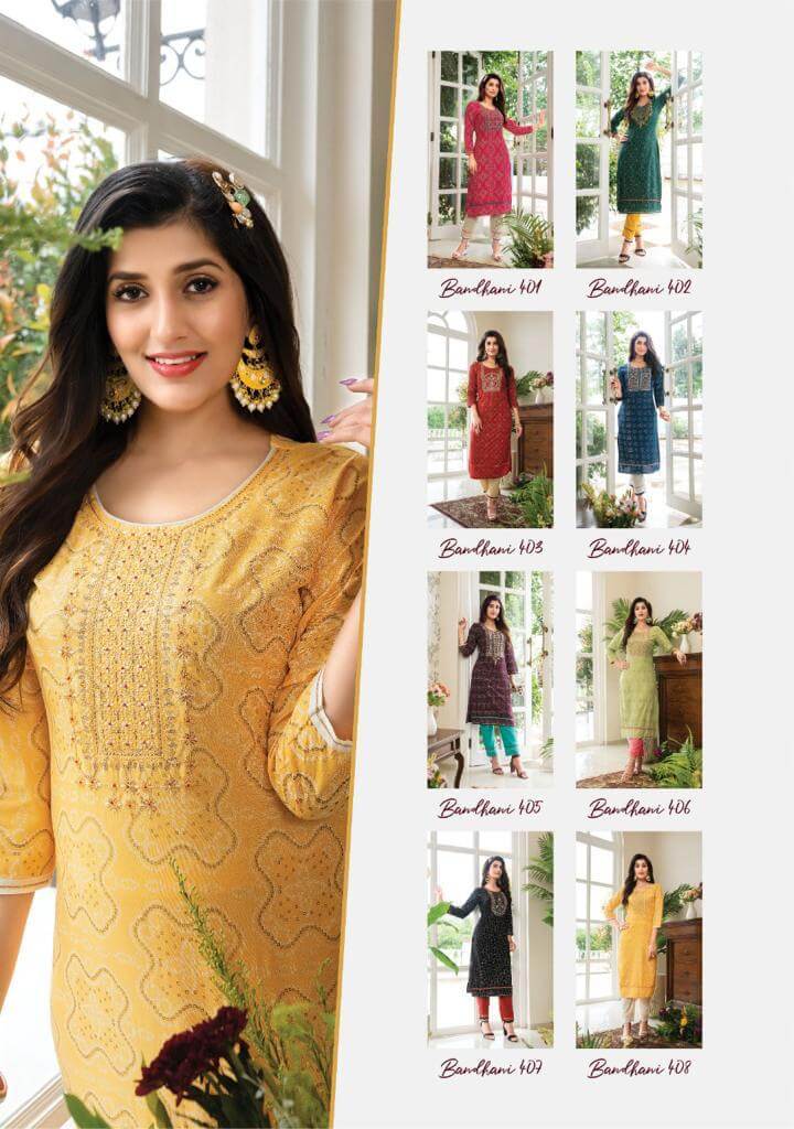 Kiana Bandhani vol 4 collection 1