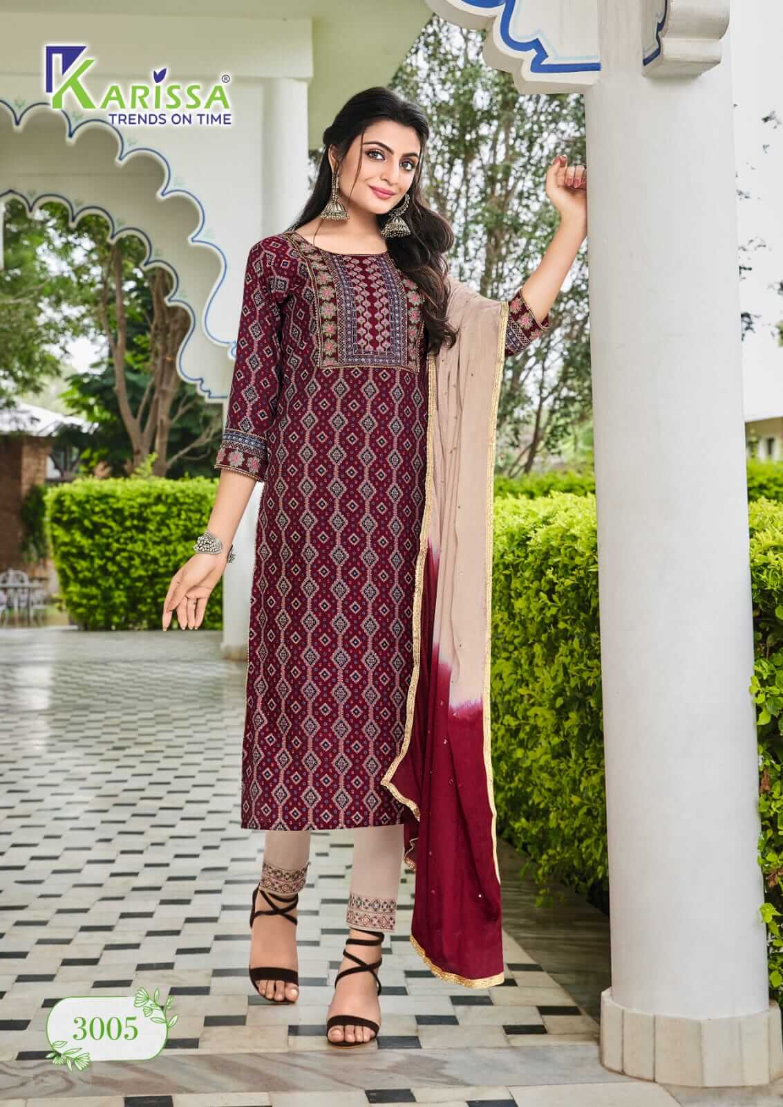 Karissa Siya vol 3 Printed Salwar Kameez Catalog collection 5