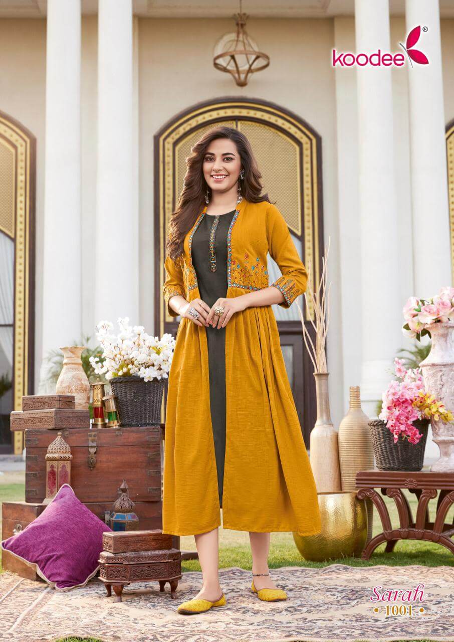 Koodee Sarah Designer Kurti Catalog collection 6