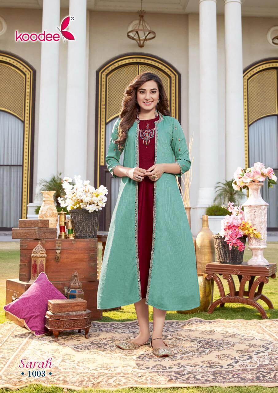 Koodee Sarah Designer Kurti Catalog collection 1