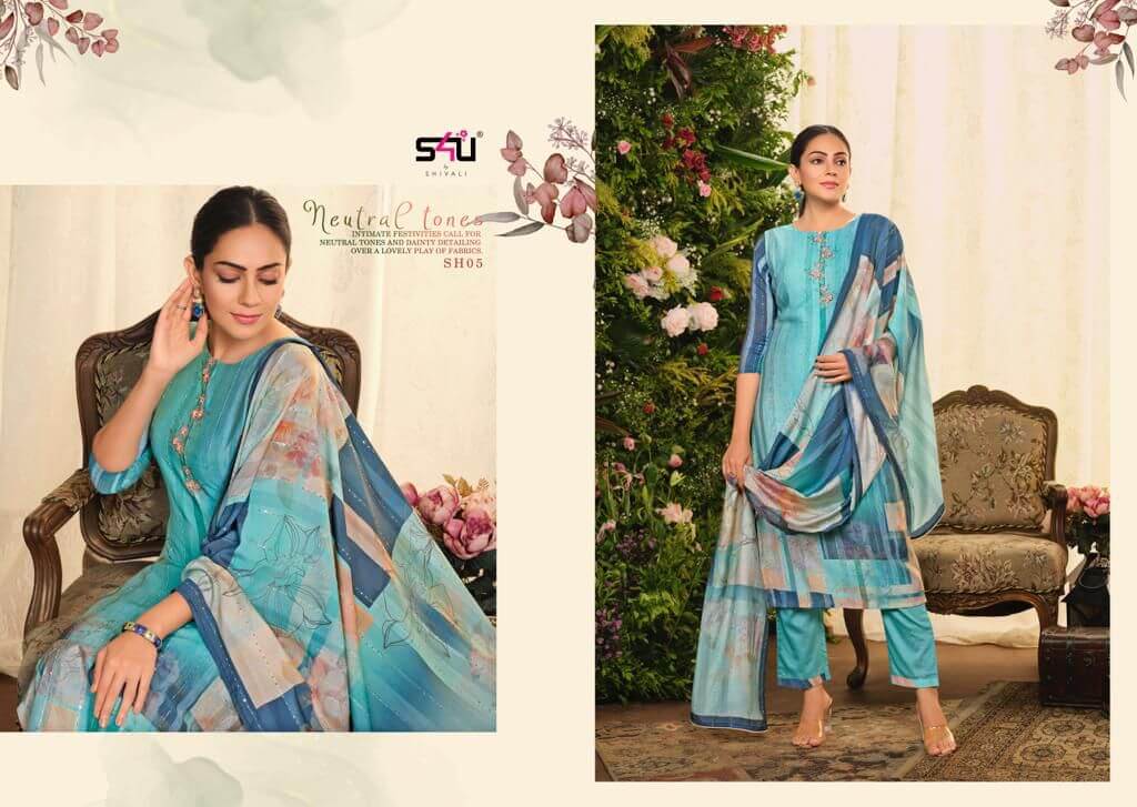 s4u Sunshine vol 2 Churidar Salwar Suits Catalog collection 3