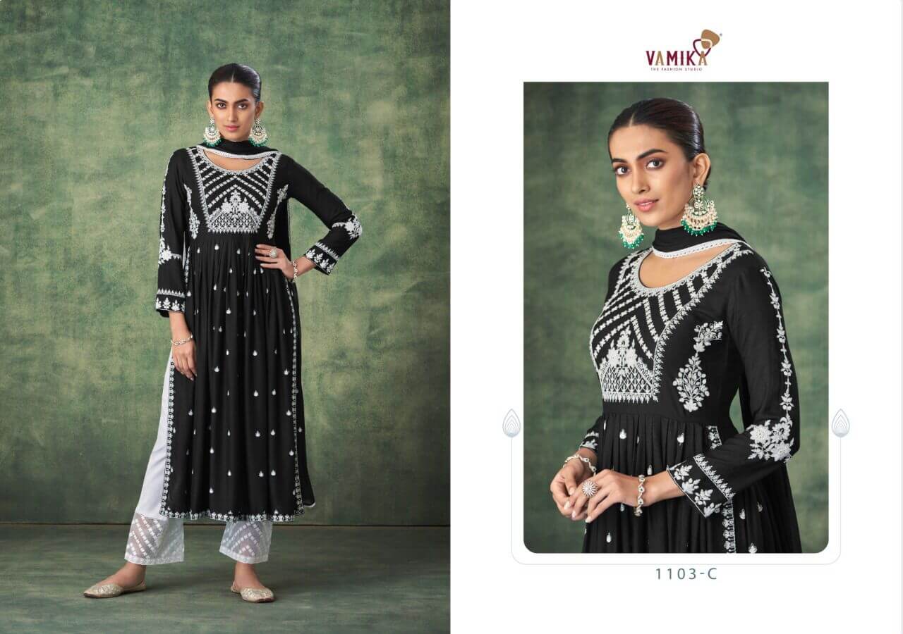 Vamika Nx Aadhira Designer Wedding Party Salwar Suits Catalog collection 3