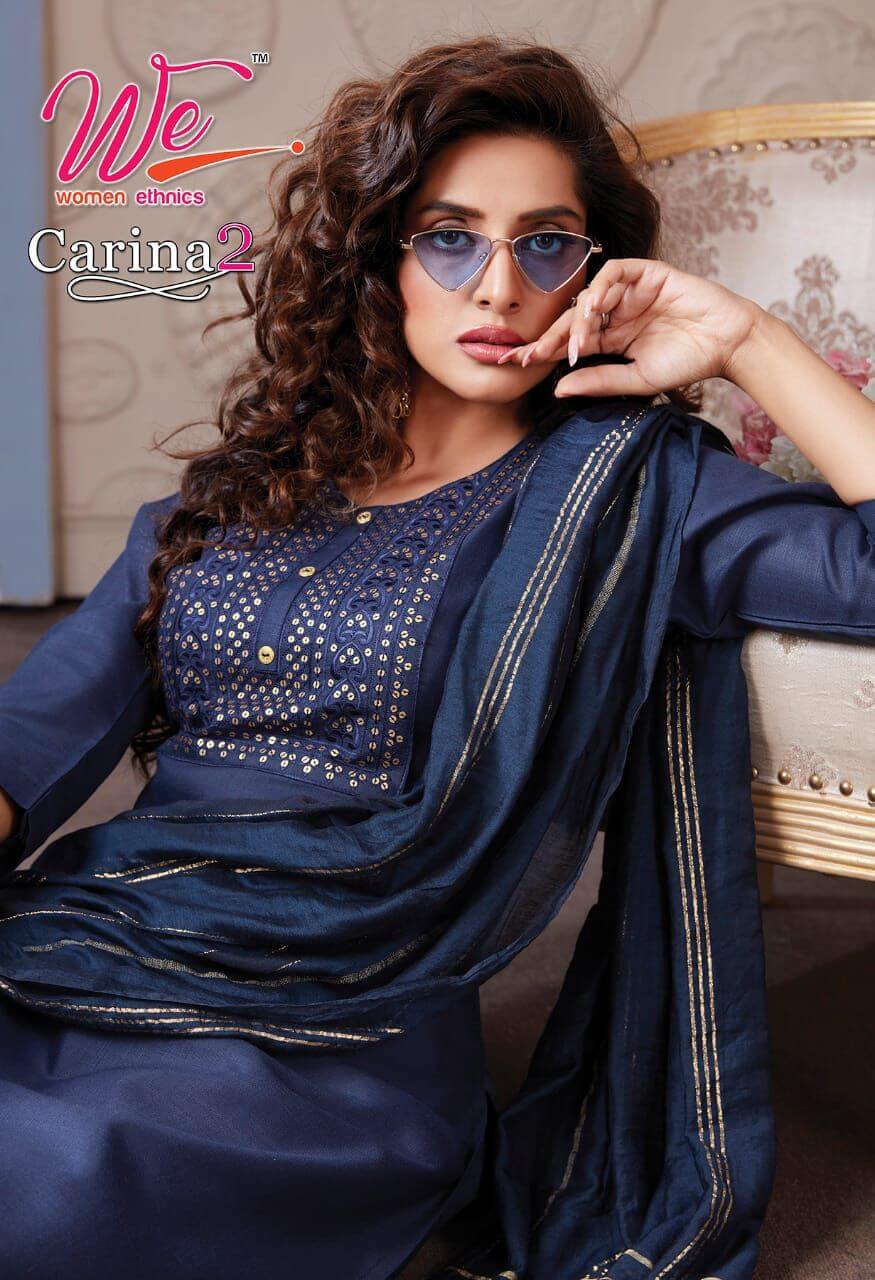 We Carina vol 2 Embroidery Salwar Kameez collection 12