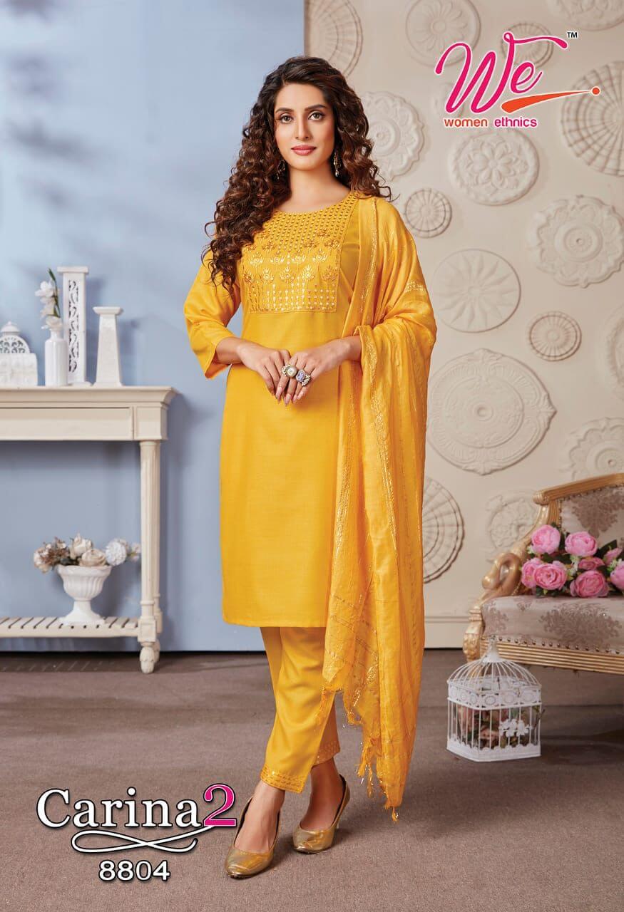 We Carina vol 2 Embroidery Salwar Kameez collection 10