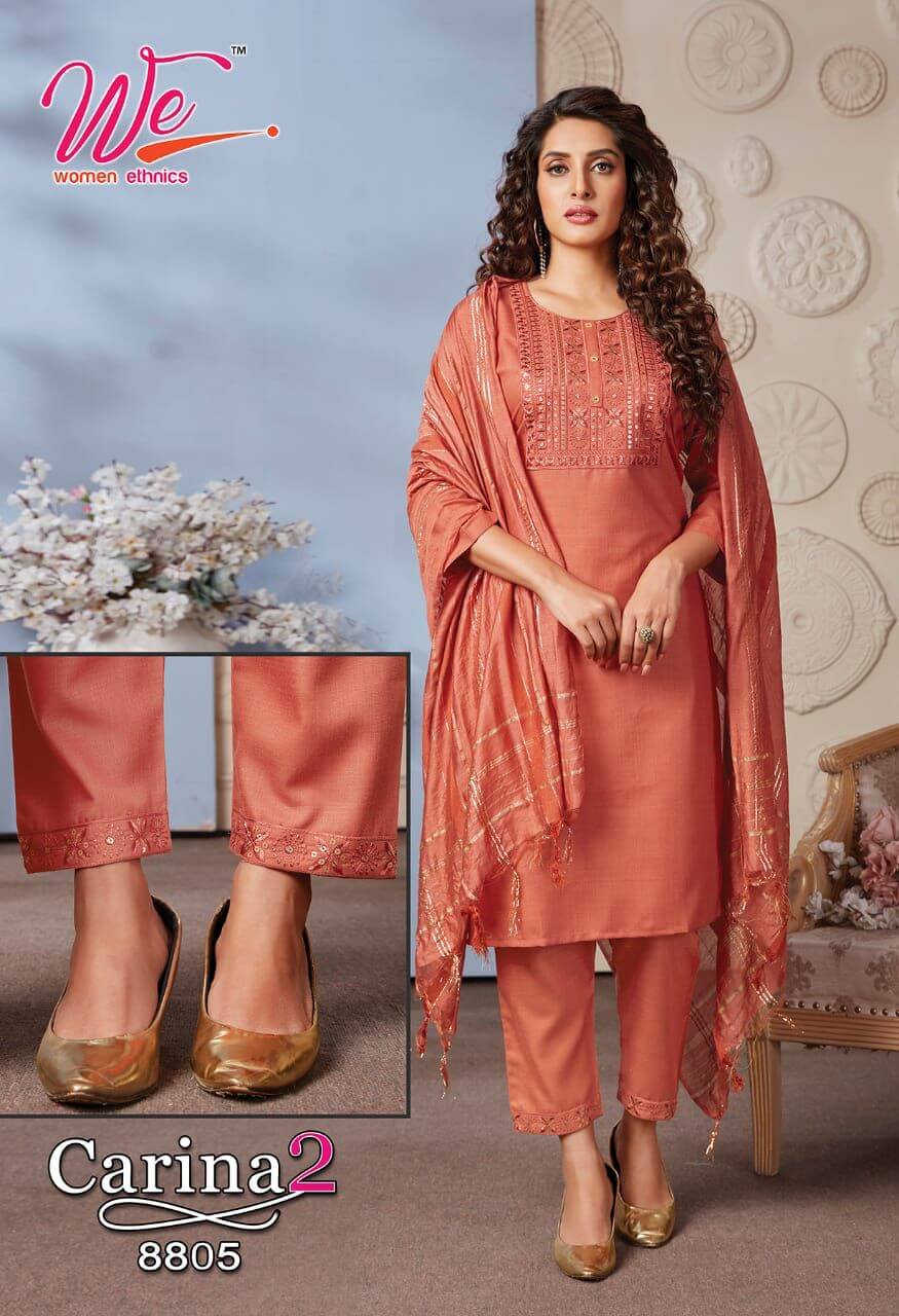 We Carina vol 2 Embroidery Salwar Kameez collection 8