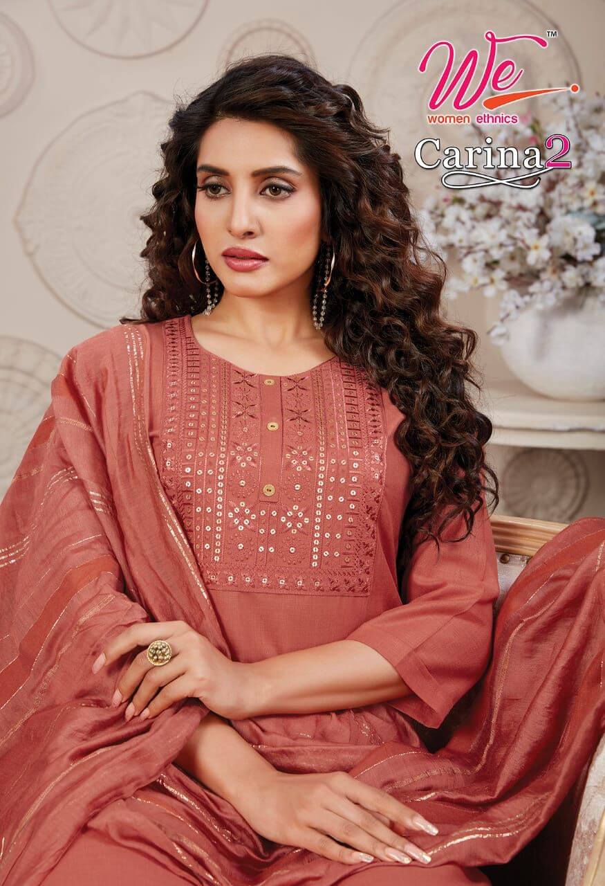 We Carina vol 2 Embroidery Salwar Kameez collection 11