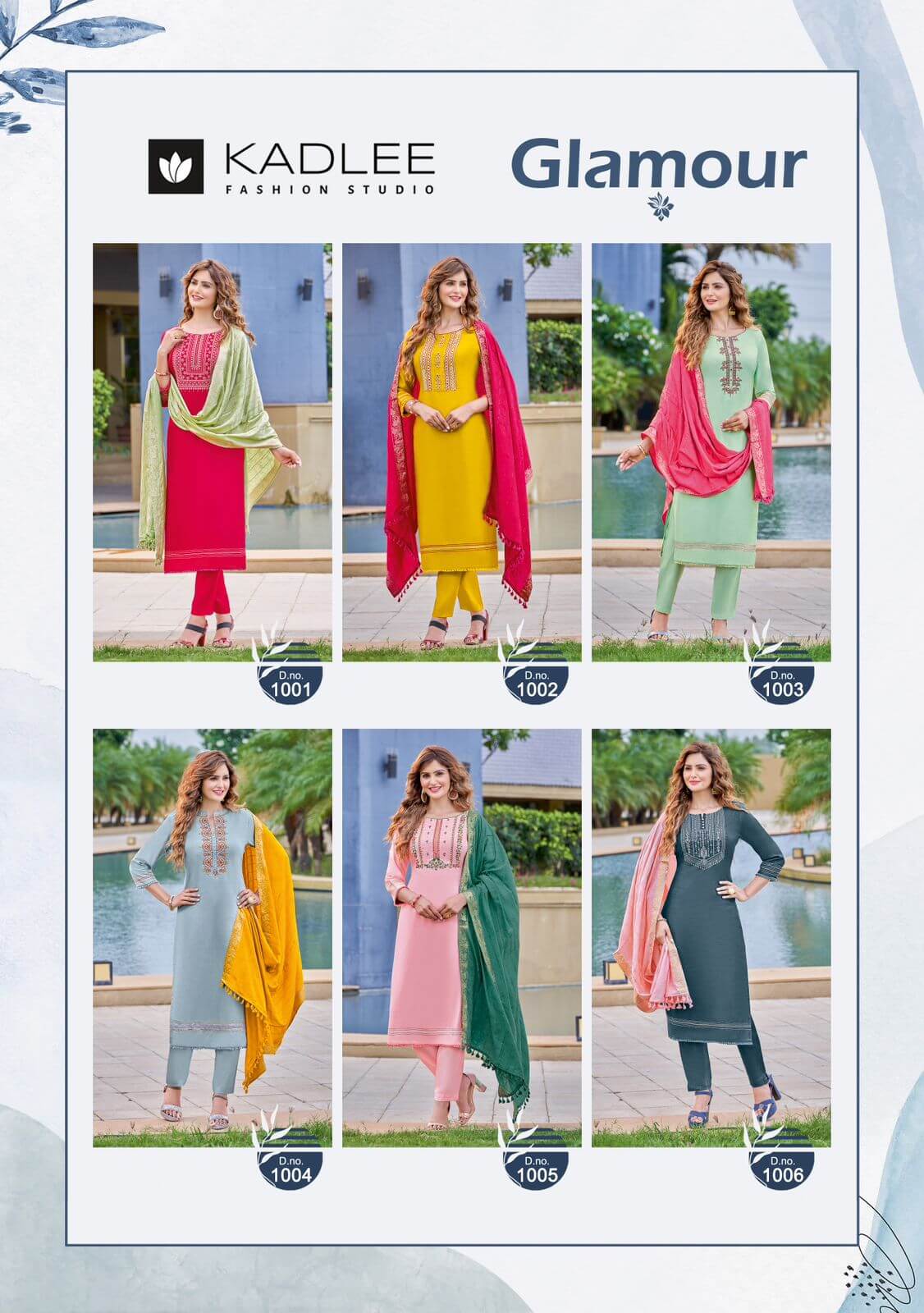 Kadlee Glamour Embroidery Salwar Kameez collection 4