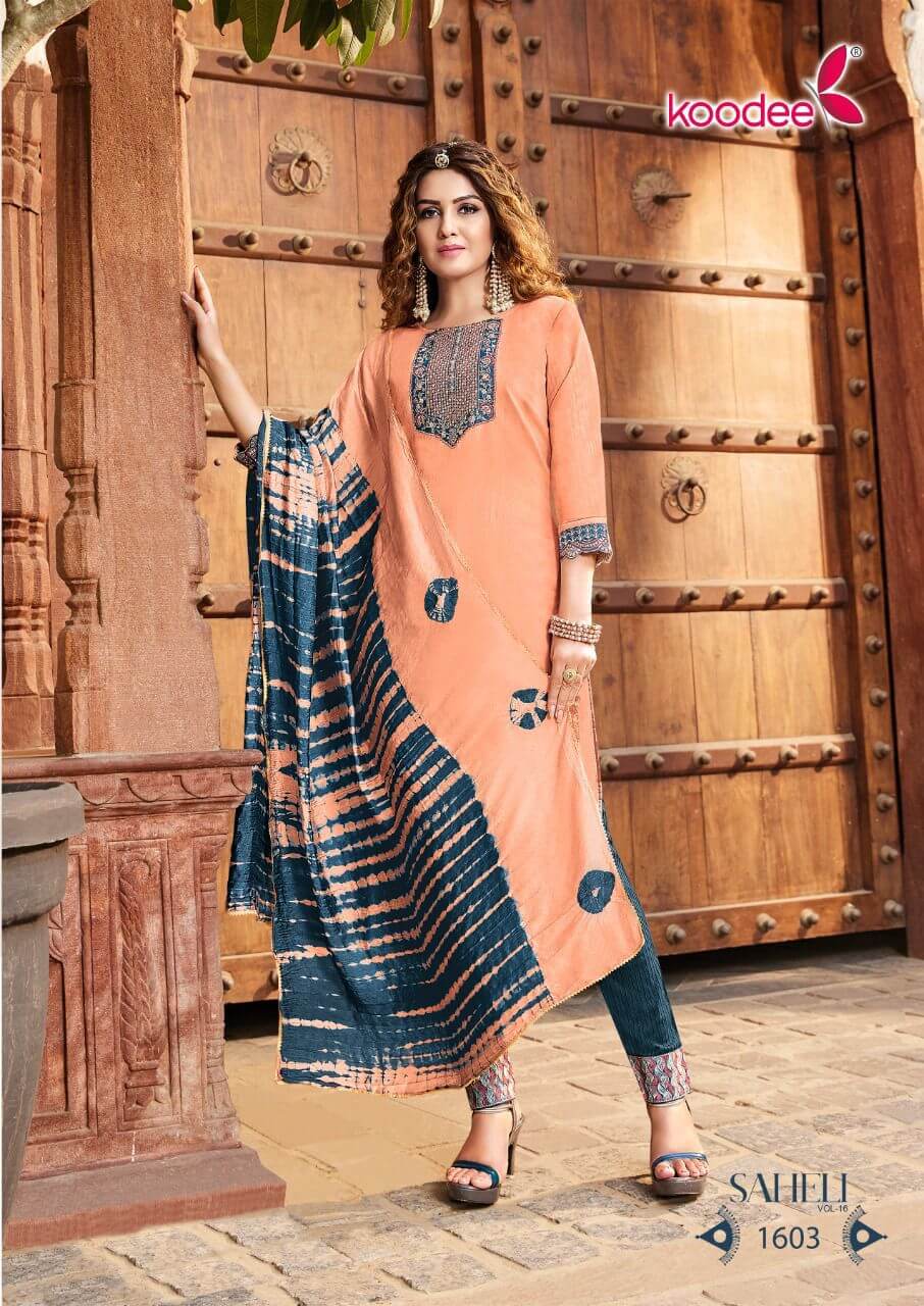 Koodee Saheli vol 16 Readymade Dress Catalog collection 7