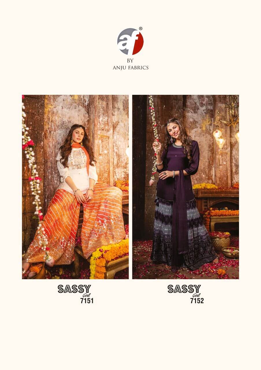 AF Sassy Girl Vol 2 Designer Wedding Party Salwar Suits collection 3