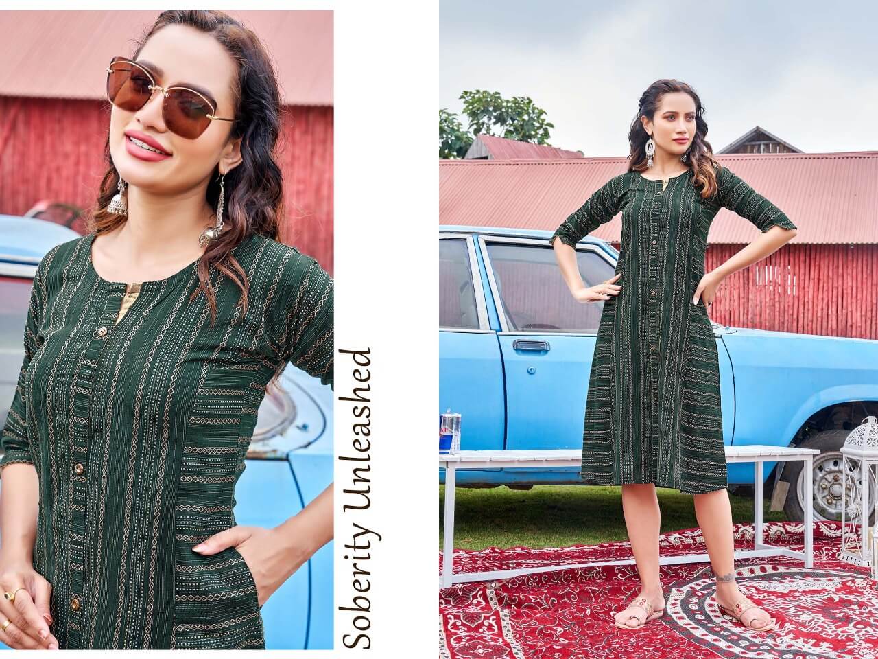 Kinti Smita A Line Kurti Catalog collection 5