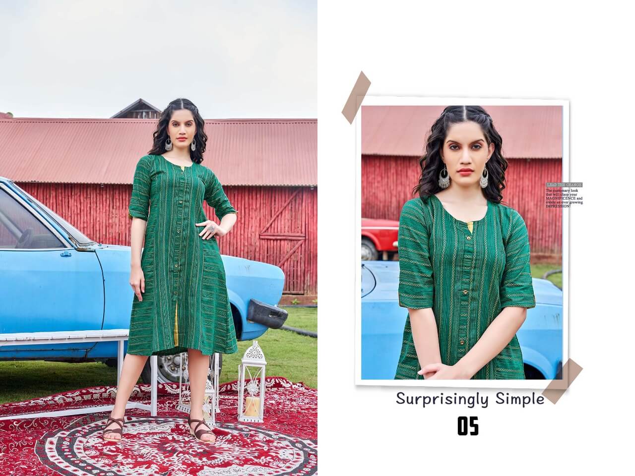 Kinti Smita A Line Kurti Catalog collection 9