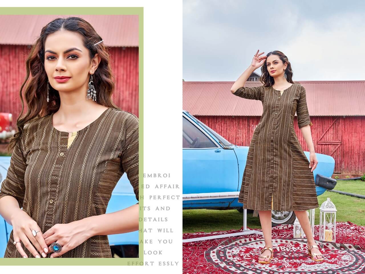 Kinti Smita A Line Kurti Catalog collection 3