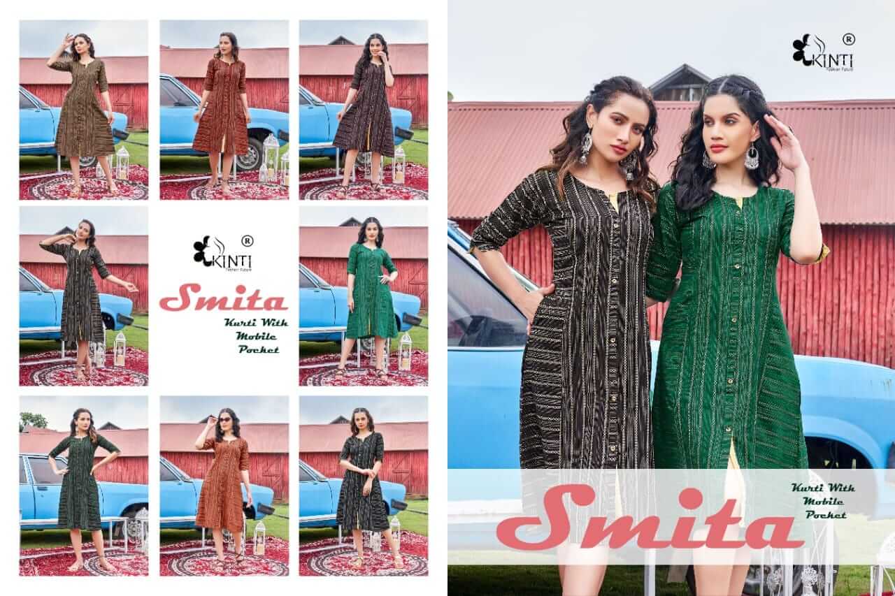 Kinti Smita A Line Kurti Catalog collection 6