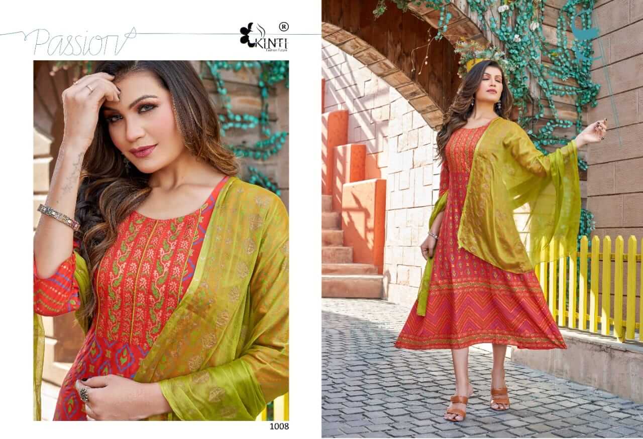 Kinti Heena Kurti with Dupatta Catalog collection 1