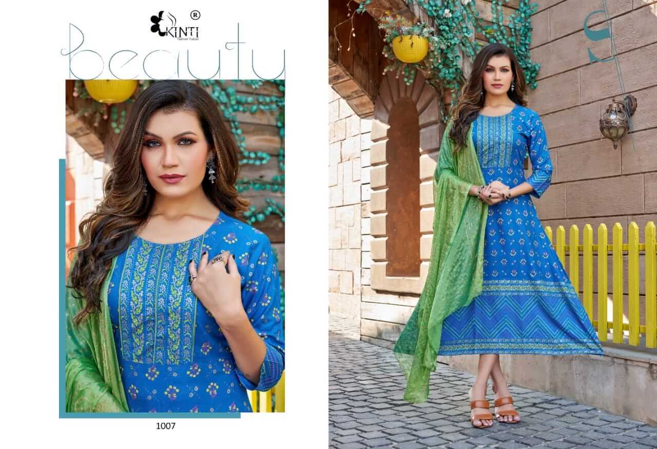 Kinti Heena Kurti with Dupatta Catalog collection 8