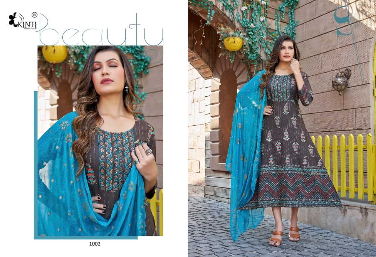 Kinti Heena Kurti with Dupatta Catalog collection 6