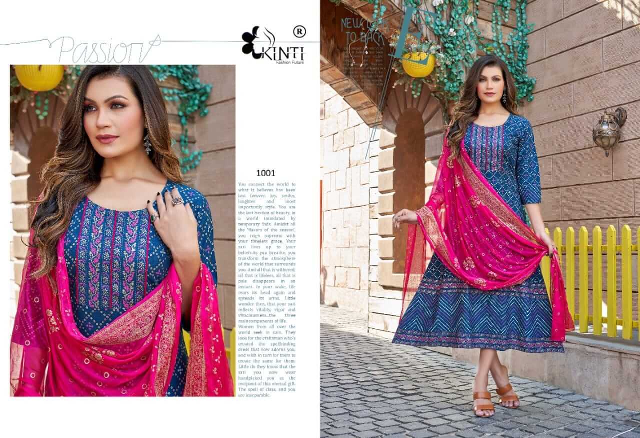 Kinti Heena Kurti with Dupatta Catalog collection 3