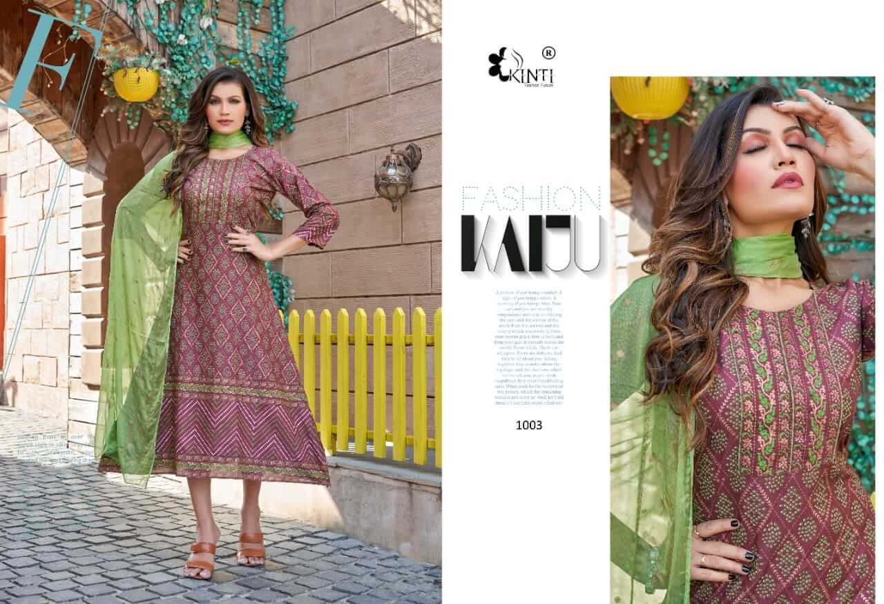 Kinti Heena Kurti with Dupatta Catalog collection 2