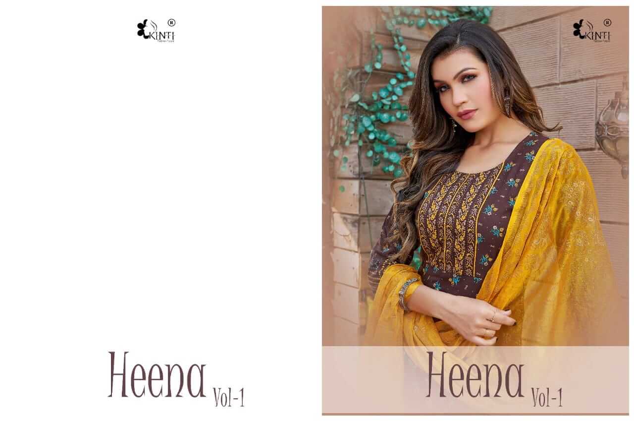 Kinti Heena Kurti with Dupatta Catalog collection 10