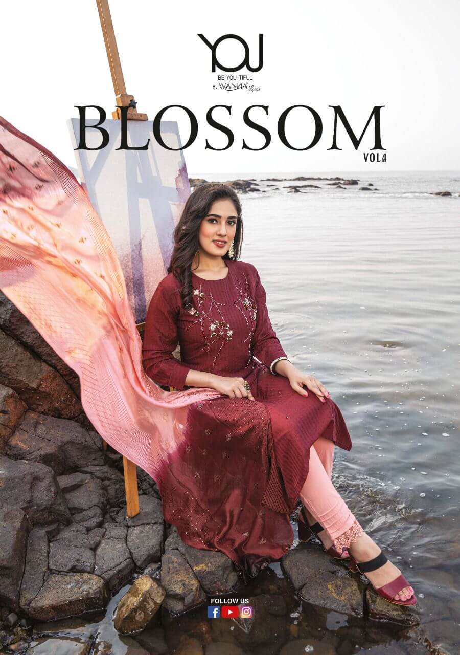 Wanna Blossom vol 4 Churidar Salwar Suits Catalog collection 7