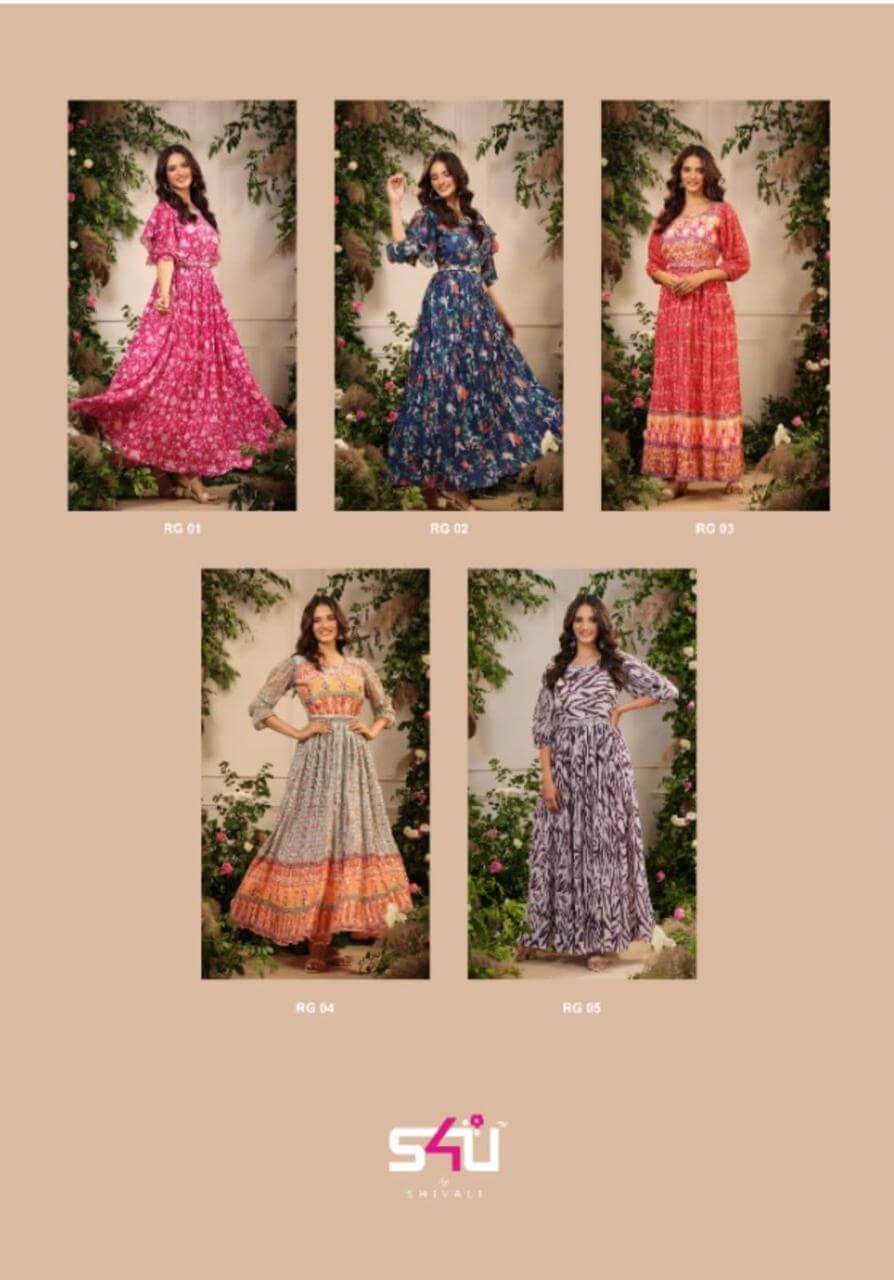 S4u Rangrez vol 2 Gowns Catalog collection 3