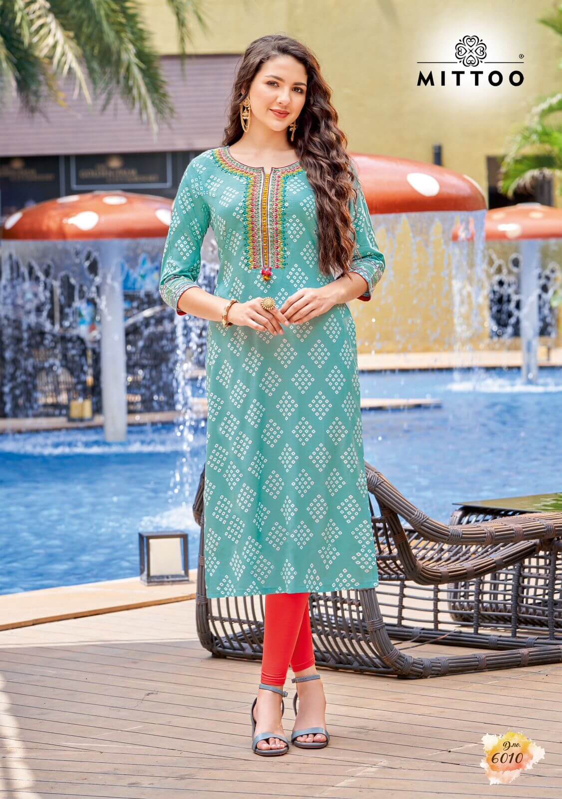 Mittoo Bandhan vol 2 Rayon Kurti Catalog collection 7