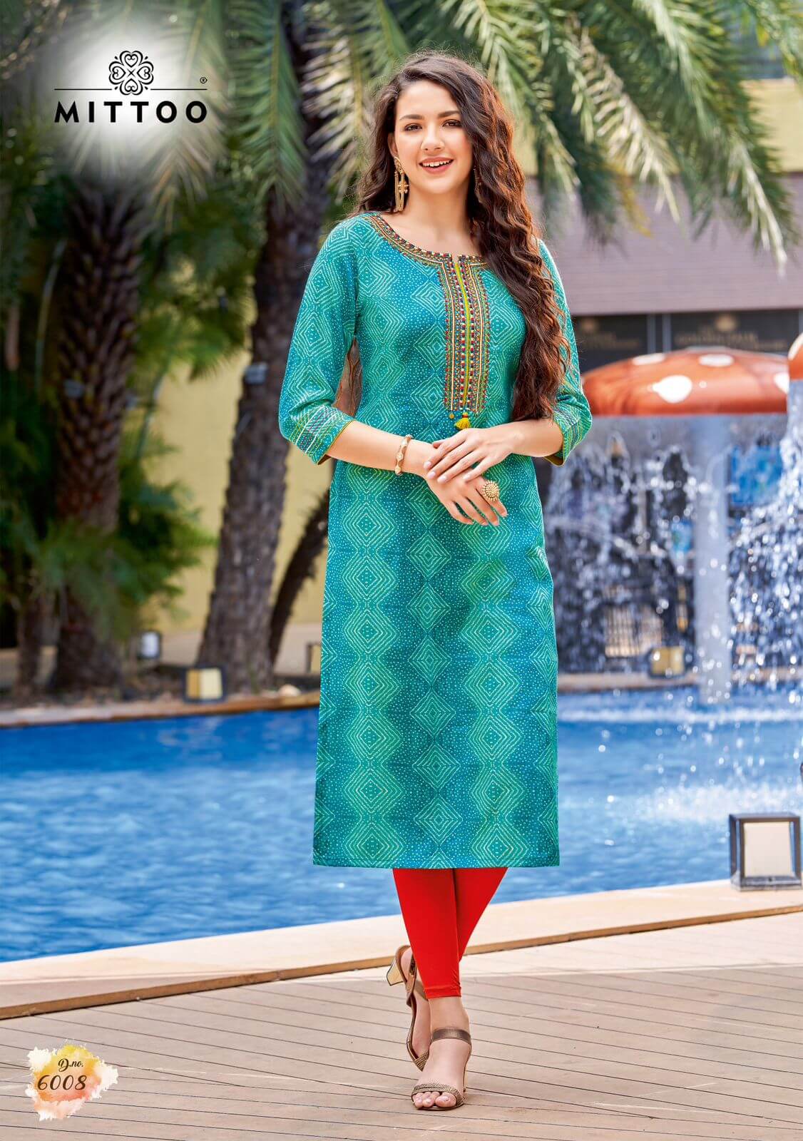 Mittoo Bandhan vol 2 Rayon Kurti Catalog collection 8