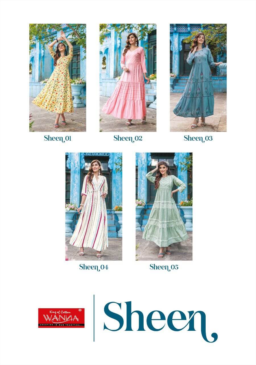 Wanna Sheen Gowns Catalog collection 1