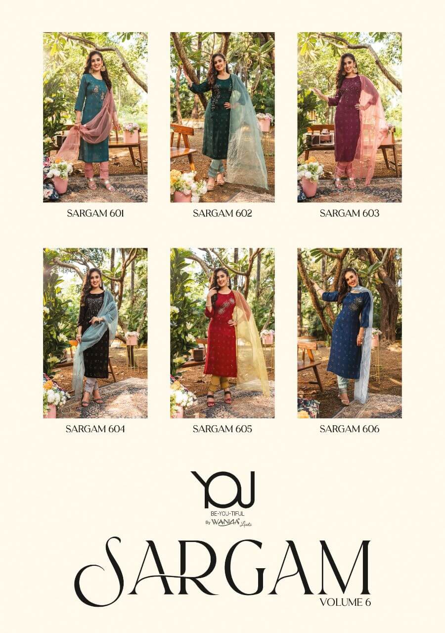 Wanna Sargam vol 6 Embroidery Salwar Kameez Catalog collection 3