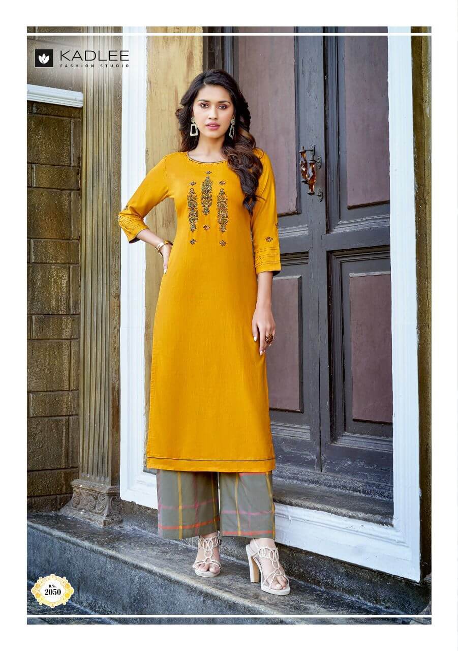 Kadlee Pankh vol 7 Nx Kurtis with bottom Catalog collection 1