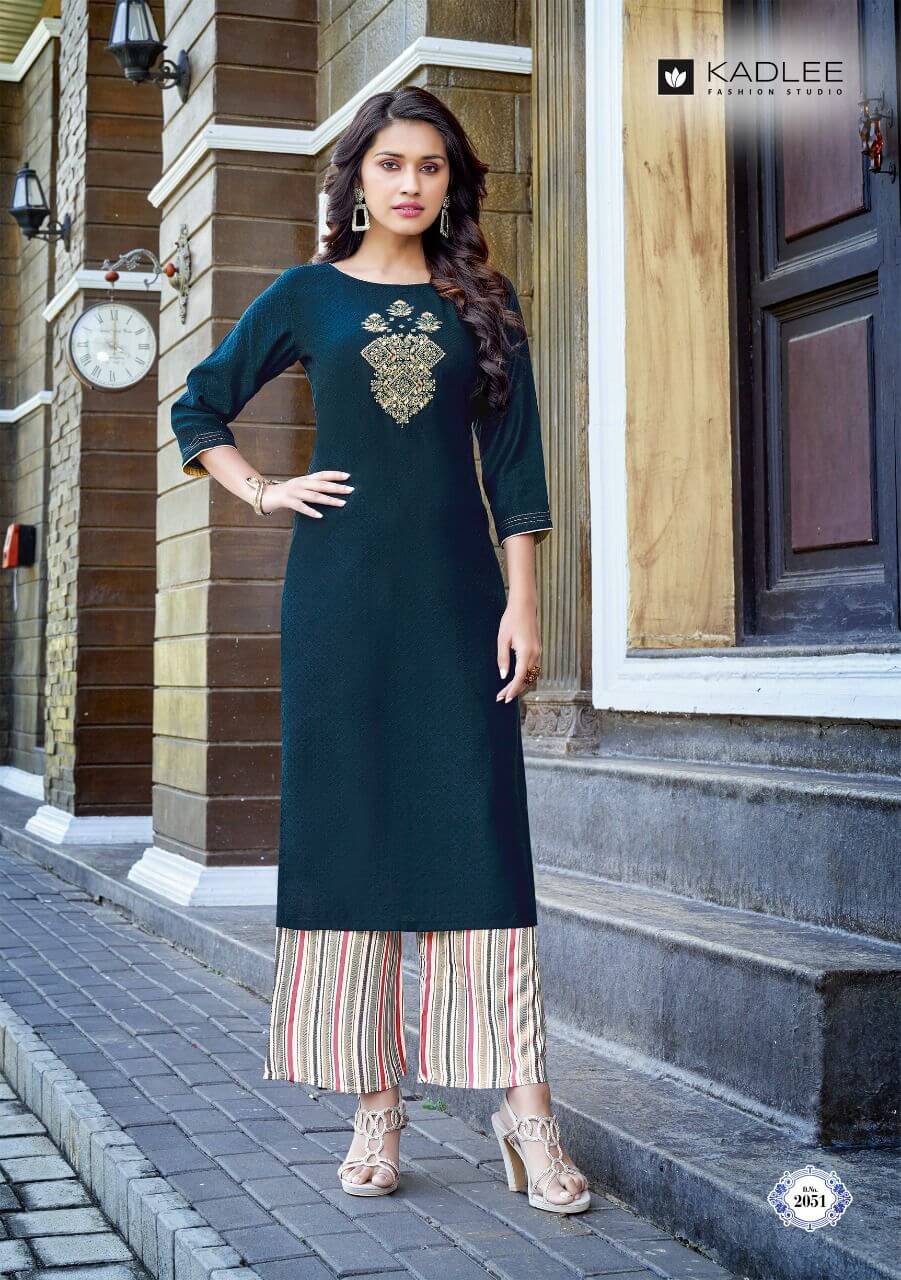 Kadlee Pankh vol 7 Nx Kurtis with bottom Catalog collection 3