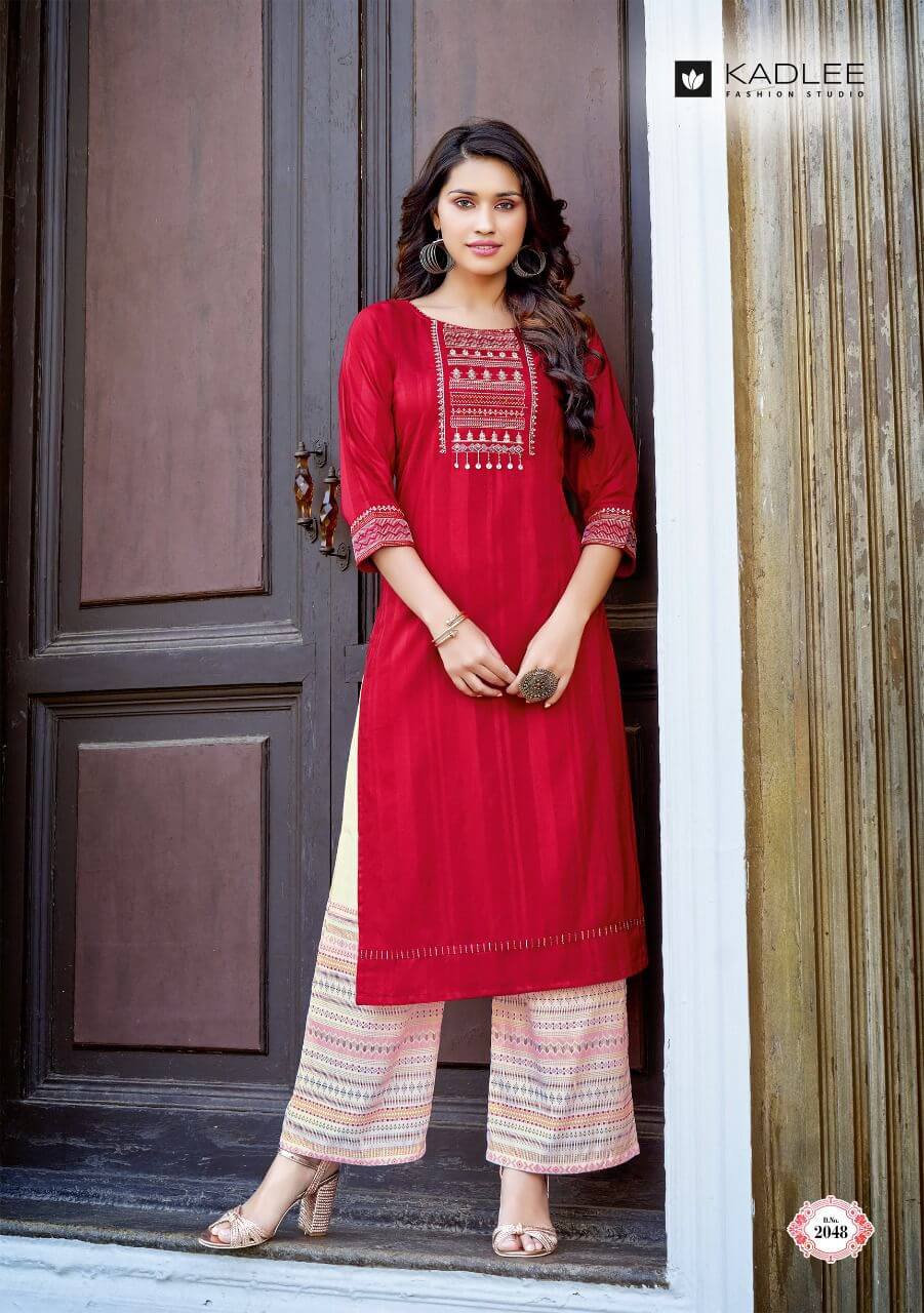 Kadlee Pankh vol 7 Nx Kurtis with bottom Catalog collection 6