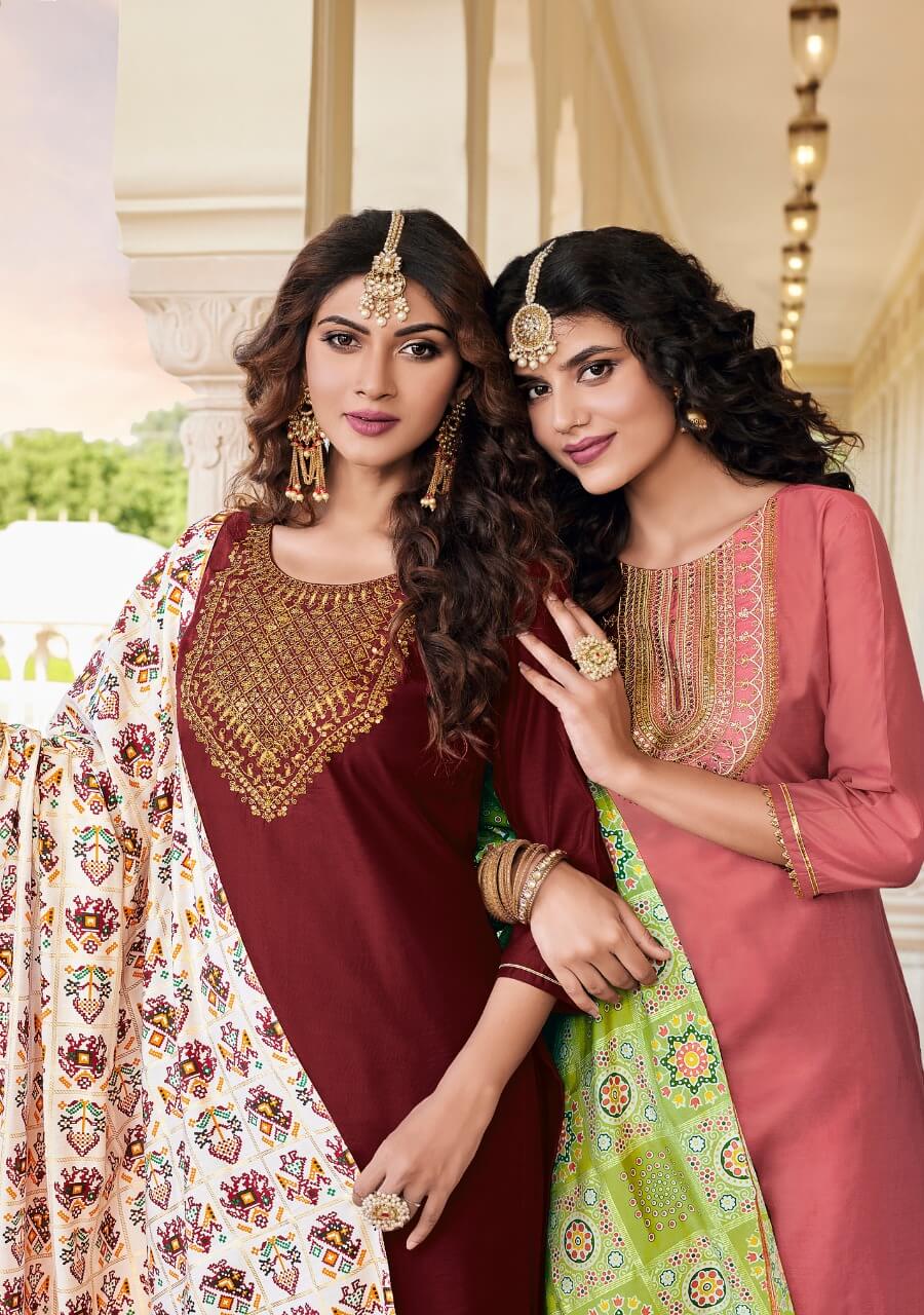 Diya Trends Veera vol 1 Churidar Salwar Suits Catalog collection 10