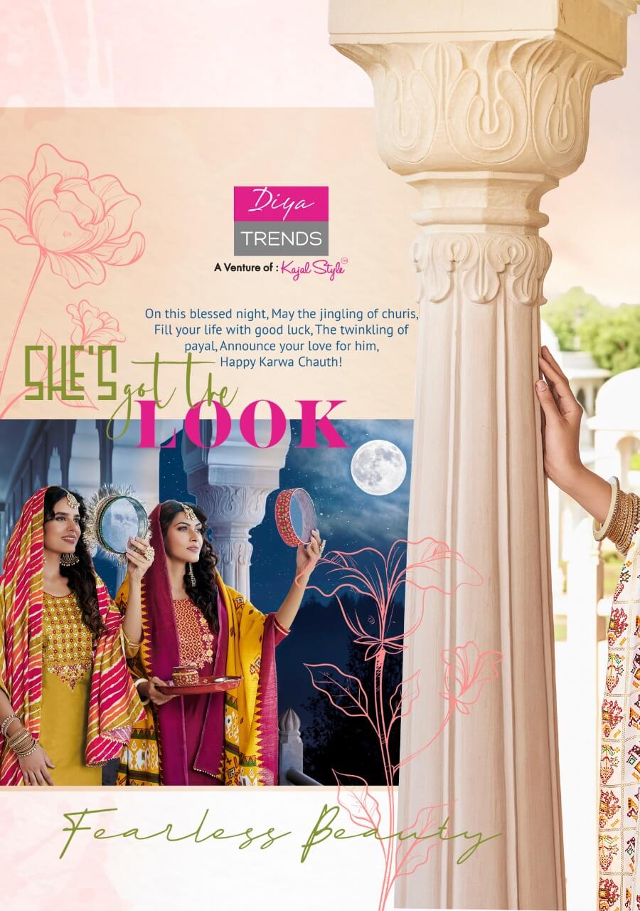 Diya Trends Veera vol 1 Churidar Salwar Suits Catalog collection 11