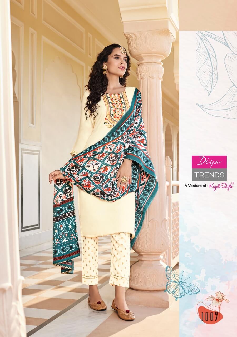 Diya Trends Veera vol 1 Churidar Salwar Suits Catalog collection 9