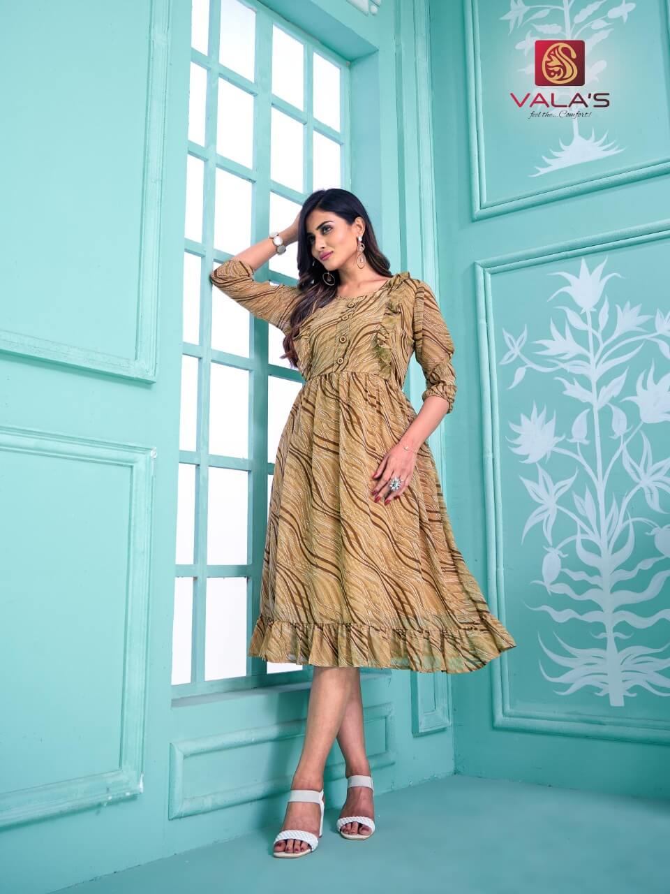 Valas Style vol 7 Georgette Kurti Catalog collection 3