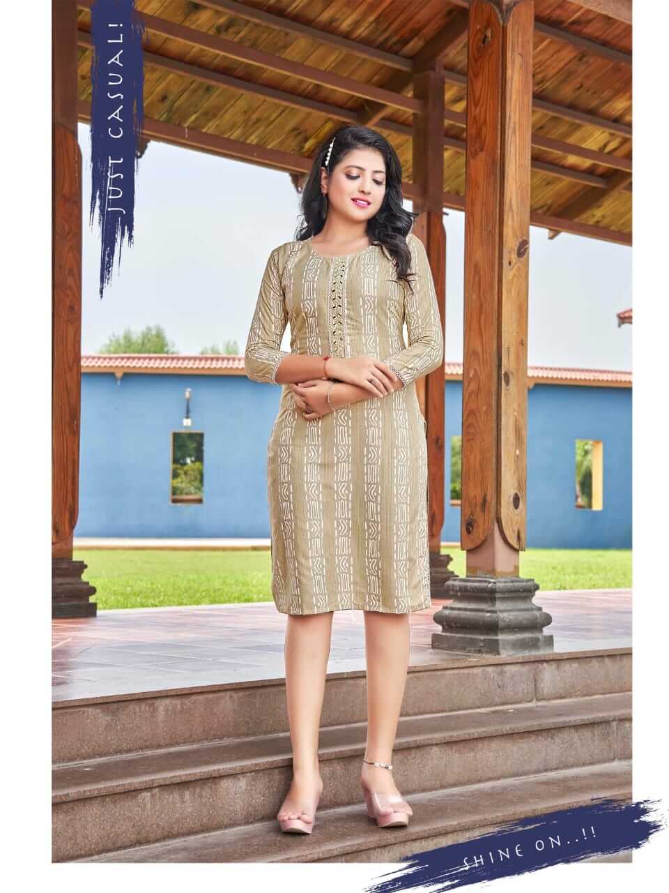 Kinti Batik Rayon Kurti Catalog collection 6