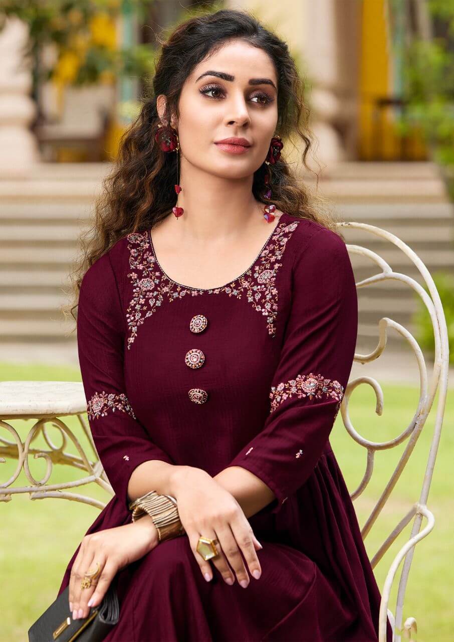 Koodee Shine A Line Kurti Catalog collection 2