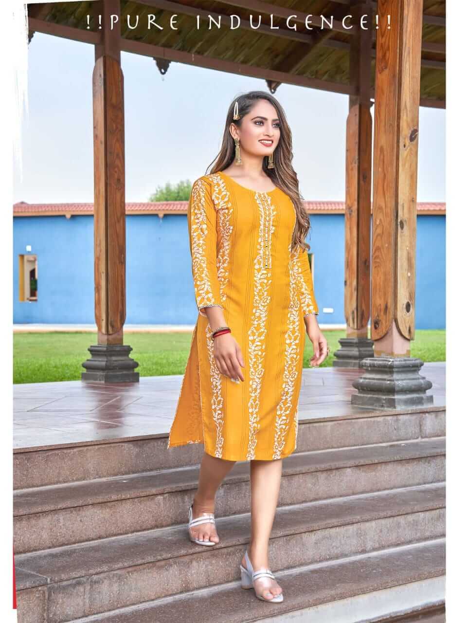 Kinti Batik Rayon Kurti Catalog collection 2