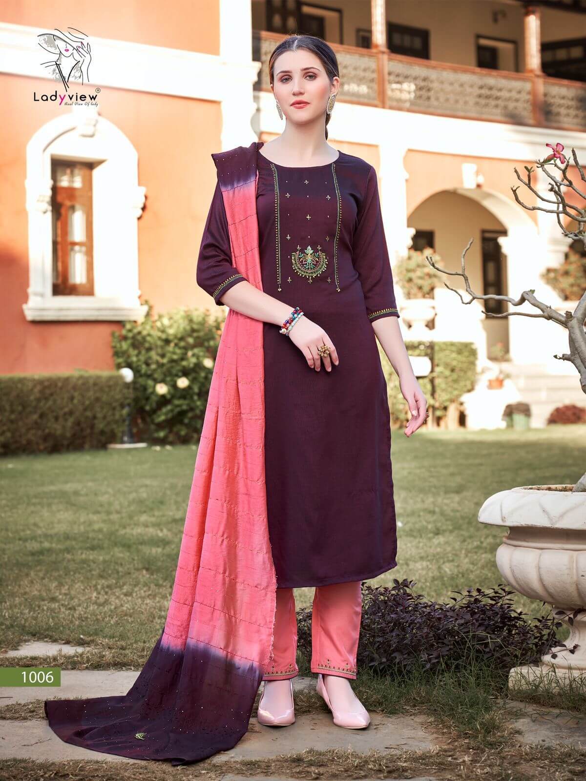 Ladyview Geet Embroidery Salwar Kameez Catalog collection 3