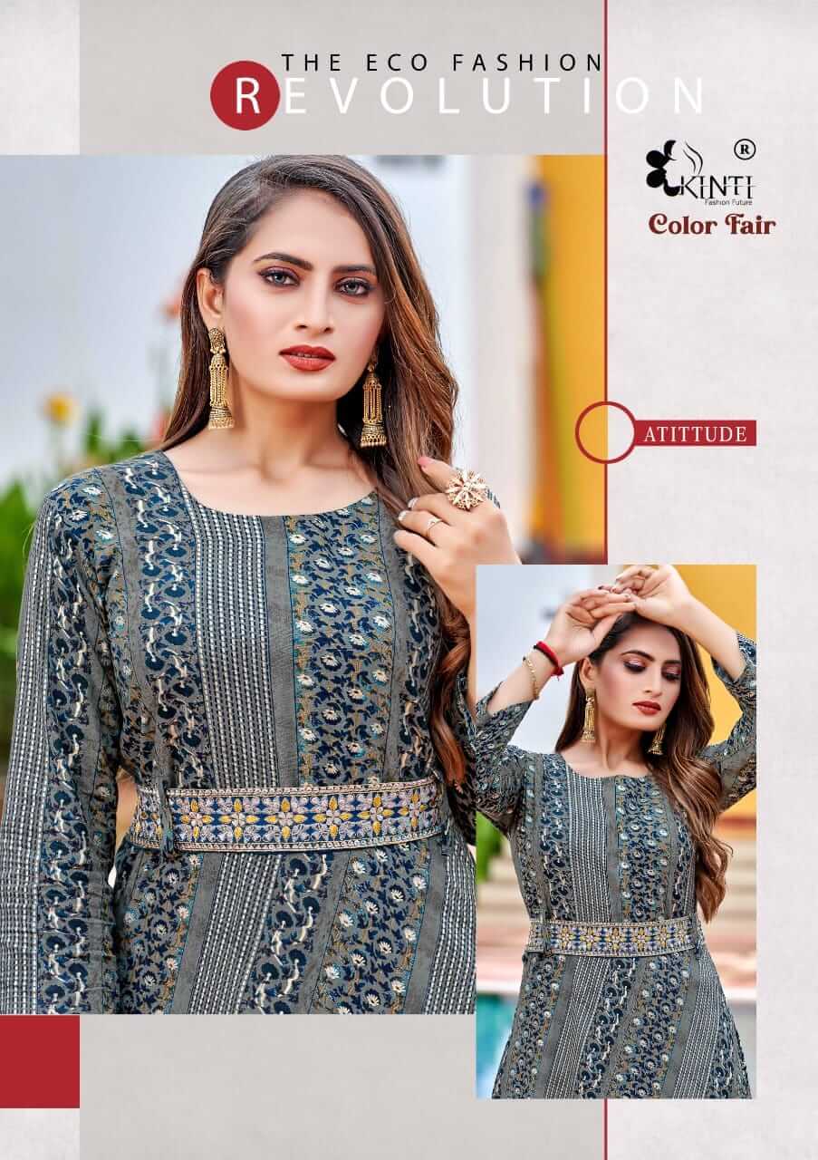 Kinti Color Fair Gowns Catalog collection 13