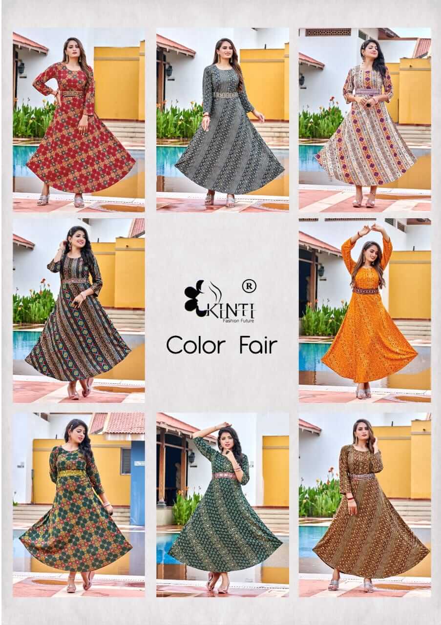 Kinti Color Fair Gowns Catalog collection 4