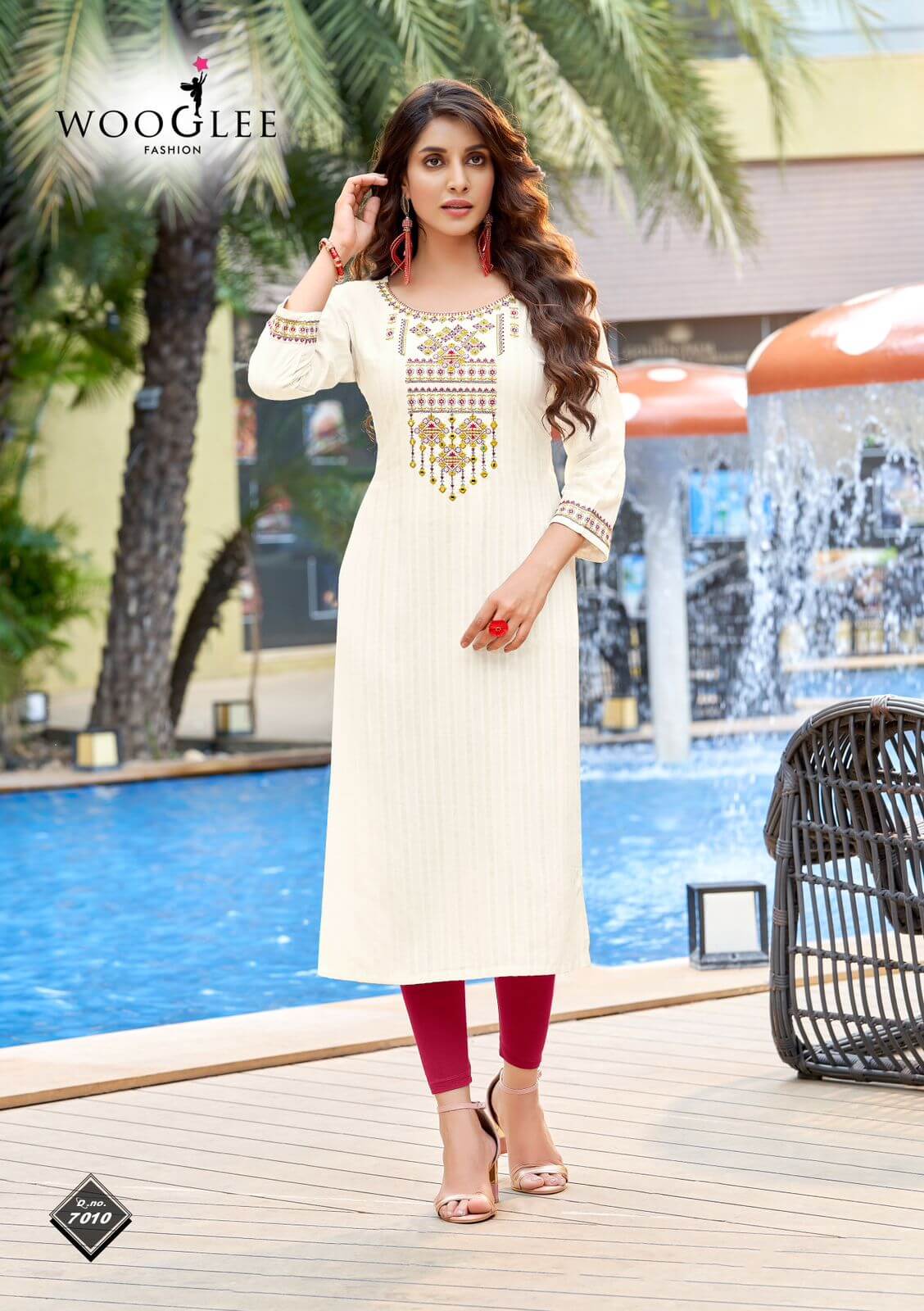 Wooglee 4Eever vol 3 Rayon Kurti Catalog collection 4