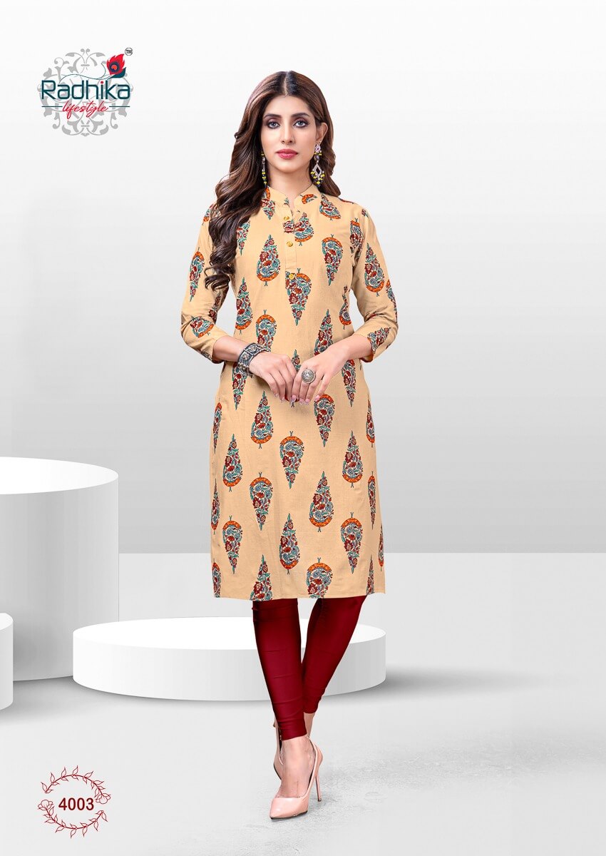 Radhika Lifestyle Traditional vol 4 Kurtis Below 300 Catalog collection 14