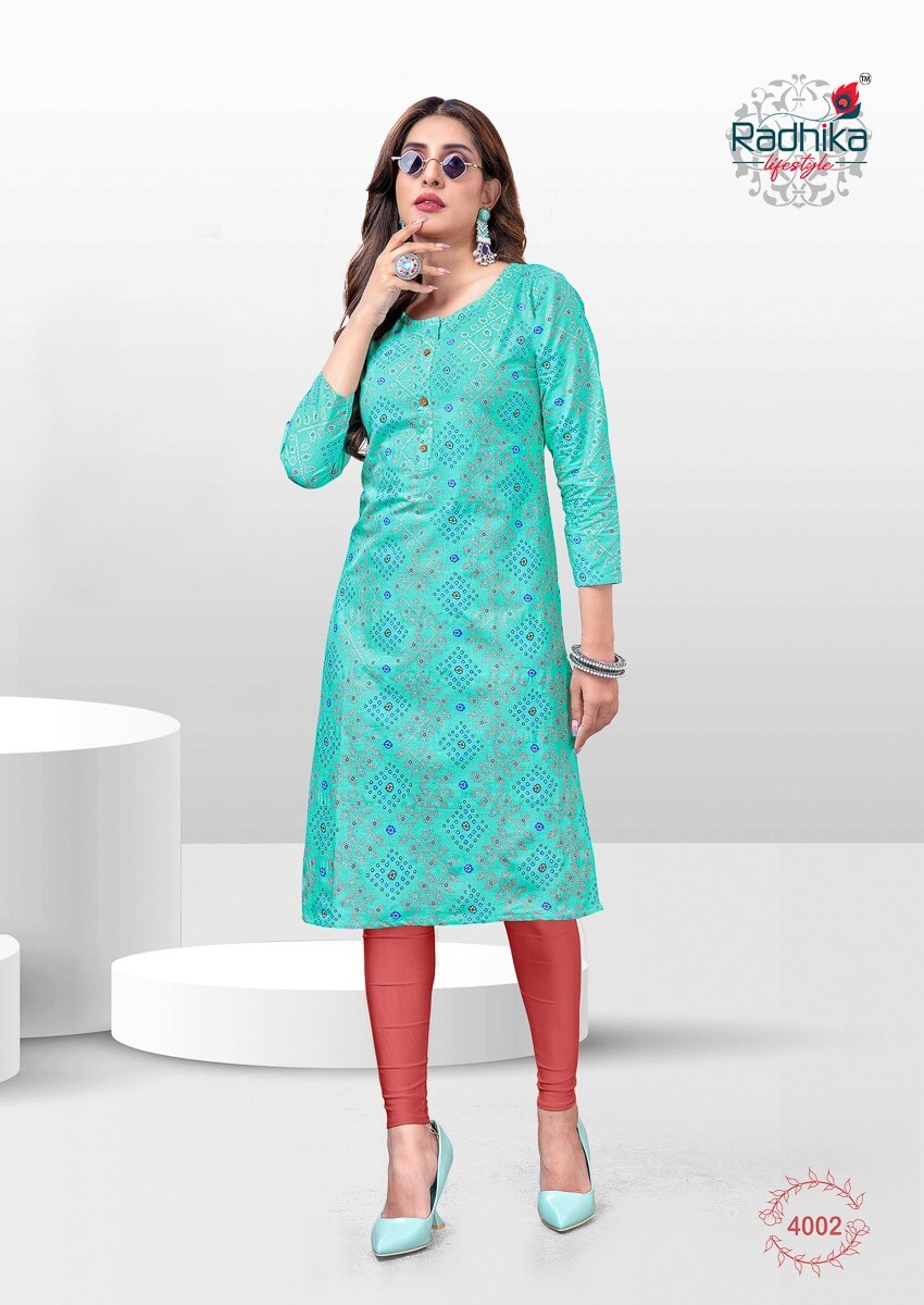 Radhika Lifestyle Traditional vol 4 Kurtis Below 300 Catalog collection 11