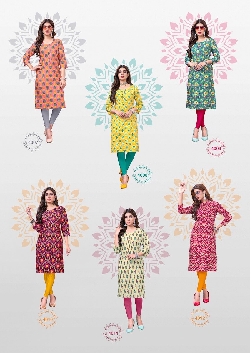 Radhika Lifestyle Traditional vol 4 Kurtis Below 300 Catalog collection 9